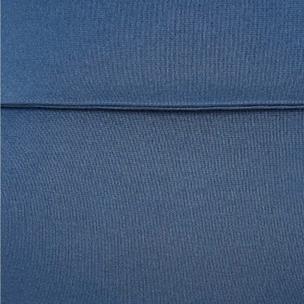LULU’S NWT Season of Fun Iff the Shoulder Denim Blue Skater Dress - Picture 3 of 12